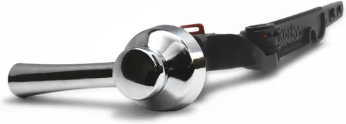 Vista 10 de Palanca y manija de inodoro de metal de brazo fuerte Korky - Universal para adaptarse a inodoros de montaje frontal, angular, lateral, izquierdo