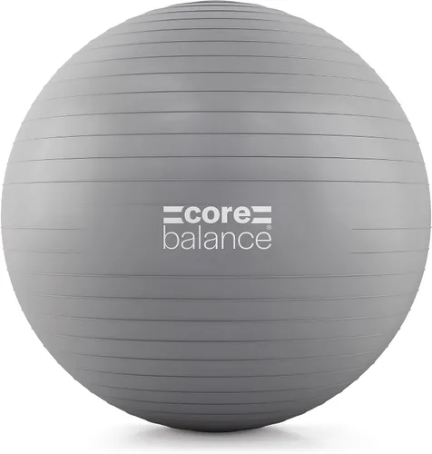 Vista 11 de Core Balance Pelota de ejercicio para entrenamientos, resistente a estallidos y antideslizantes, pelota de yoga suiza para embarazo, estabilidad