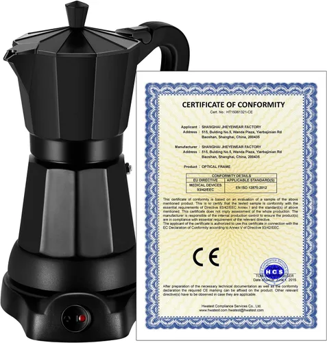 Vista 8 de SHANGSKY Cafetera Eléctrica Olla de Moka de 6 Tazas, Cafetera de Espresso Eléctrica Cafeteras Eléctricas Cafetera Italiana de Espresso Portátil