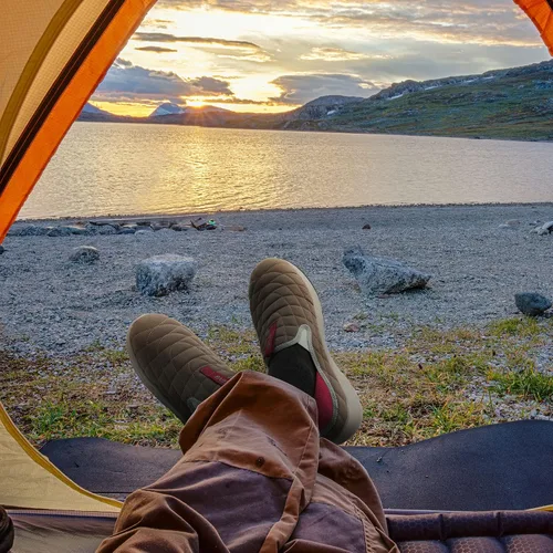 Vista 5 de NORTIV 8 Mocasines de senderismo para hombre y mujer, zapatos sin cordones para acampar, zapatos de senderismo para interiores y exteriores