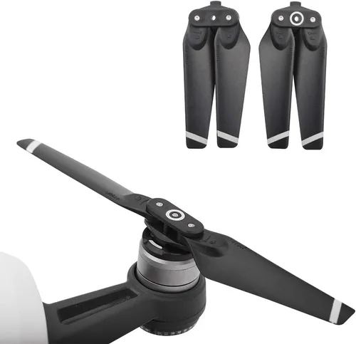 Vista 4 de 8 piezas de hélice para DJI Spark Drone, 4730F de liberación rápida plegable de la hoja de los accesorios para Spark, hélices CW CCW