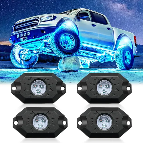 Vista 15 de LivTee Luces inteligentes para interiores de automóvil, luces LED RGB con control de aplicación, modo de música y bricolaje, diseño de 2 líneas