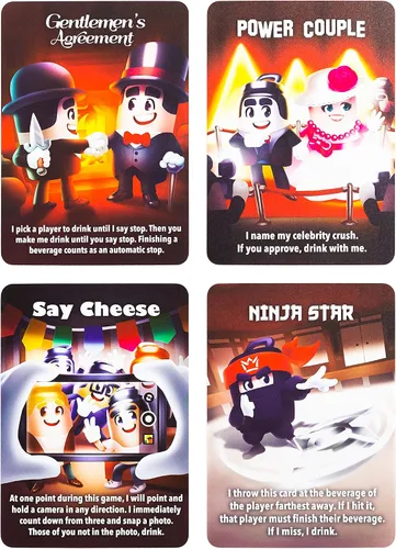 Vista 7 de King's Cup Extreme - Juego de cartas para fiesta, Laugh Out Loud, TikTok Viral
