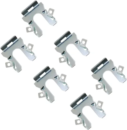 Vista 5 de Carcasa de faro ajustando pivote con clips de retención de acero compatible con Ford F250 F350 F450 Bronco Lincoln Mercury F2AB13N020AA MMO05268 12
