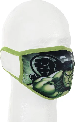 Vista 2 de Hulk - Máscara facial para niños