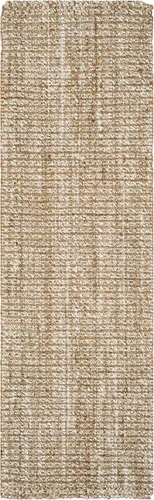 Vista 5 de SAFAVIEH Natural Fiber Collection - Alfombra de pasillo de 2 pies 6 pulgadas x 6 pies, natural, yute hecho a mano, ideal para zonas de alto tráfico