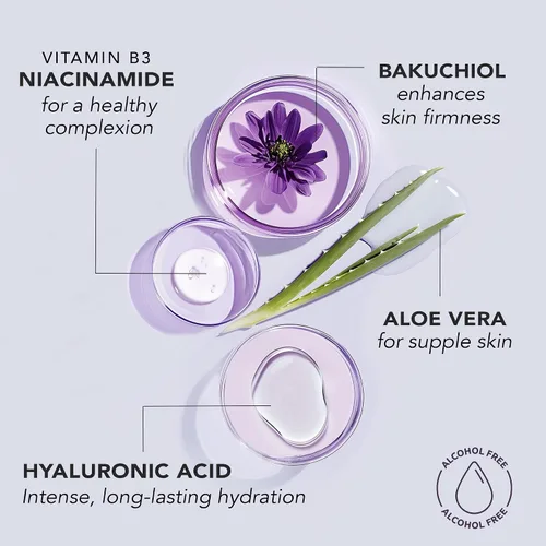 Vista 4 de Bakuchiol - Tóner facial fabricado en Estados Unidos con ingredientes naturales y orgánicos, tóner de piel para pieles grasas y propensas al acné