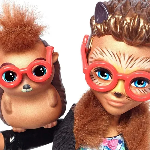Vista 5 de Enchantimals Hixby - Muñeca erizo (6 pulgadas) y figura de animal puntero