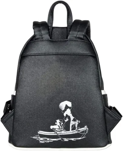 Vista 3 de Loungefly Mini mochila de Disney Peter Pan Skull Rock de GT, Negro -, Loungefly Mini mochila