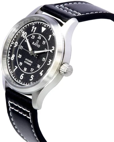 Vista 2 de Pilot Style Watches Analog Dispaly Japanese Automatic 1224 Hours Time Display 200M Water Resistant Casual wear Watch for Men