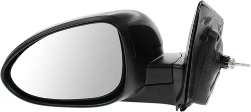 Vista 31 de TRQ Espejo plegable con calefacción eléctrica del lado del conductor con indicador de punto ciego pintura a juego negro liso compatible con Kia
