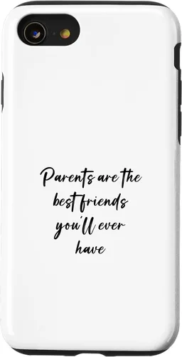 Vista 20 de iPhone 16 Parents are the best friends you'll ever have Case