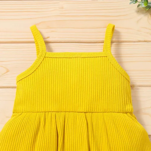 Vista 7 de FYBITBO Conjunto de ropa de 2 piezas para bebés y niñas pequeñas con cuello halter y pantalones cortos florales