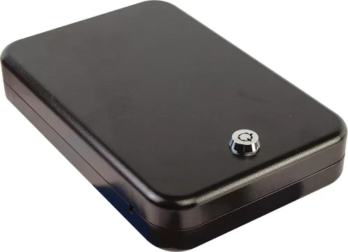 Vista 8 de Lockdown Keyed Full Size Handgun Vault with All Steel Construction, TSA Approval and California DOJ Certification for Secure Storage and Travel