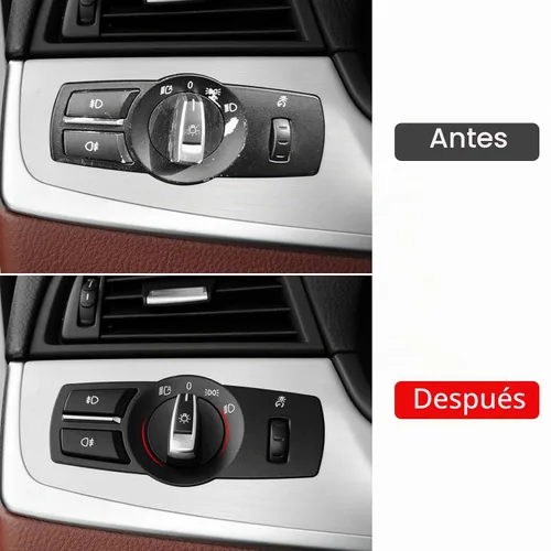 Vista 2 de Jaronx Compatible con perilla de control de faros delanteros BMW