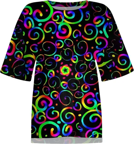 Vista 2 de eguiwyn Camisetas de Mardi Gras para mujer, camiseta de fiesta de carnaval, camiseta de máscara de Mardi Gras, camiseta de fiesta loca, camiseta