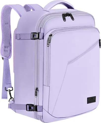 Vista 11 de MATEIN - Mochila de viaje extragrande de 10.56 galones, mochila de viaje ampliable apta para aerolíneas, para viajeros de fin de semana, hombres