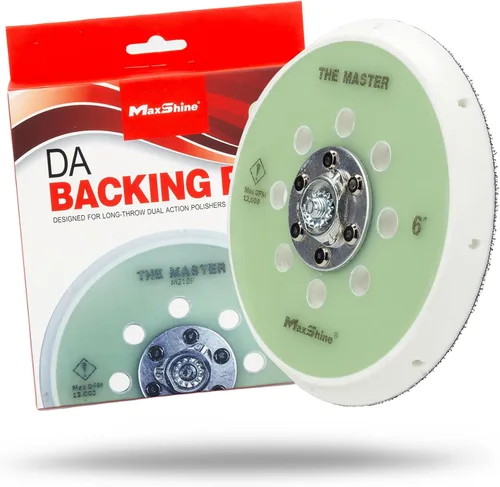 Vista 7 de Maxshine Placa de respaldo universal DA de 5 pulgadas Pro Series – Soporte de almohadilla de gancho y bucle, rosca de 5/16 pulgadas – Se adapta a