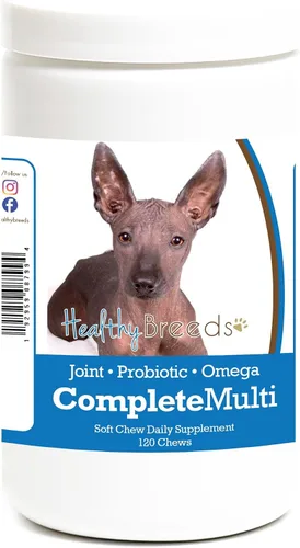 Vista 3 de Healthy Breeds Affenpinscher todo en uno multivitamínico suave masticable 120