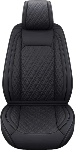 Vista 7 de YIERTAI Fundas universales para asientos delanteros compatibles con Hyundai Tucson Elantra Sonata Nissan Rogue Crosstrek Honda CRV Buick Century