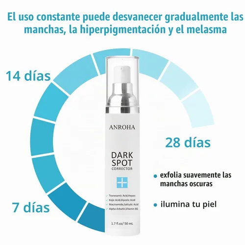 Vista 5 de Removedor de manchas oscuras para cara, corrector de manchas oscuras para cara, removedor de manchas solares, corrector de manchas de edad