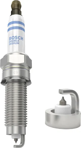 Vista 3 de Bosch - Bujía de reemplazo de Iridio doble OE, paquete de 1 , Iridio doble.