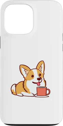 Vista 24 de Corgis & Coffee Case for iPhone 17