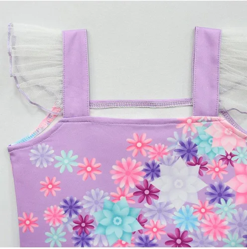 Vista 8 de MirabelPepaDoloresLuisaIsabela - Disfraz de cosplay para niñas falda de princesa traje de cumpleaños