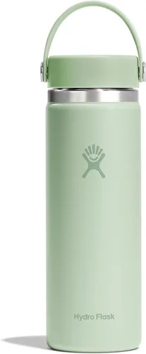 Vista 10 de Hydro Flask Botella de agua – Acero inoxidable aislado – Tapa flexible de boca ancha, antiderrames, a prueba de fugas y recargable en agave de 20