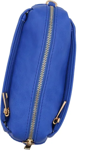 Vista 85 de FashionPuzzle Triple Zip Small Crossbody Bag
