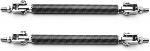 Vista 28 de X xotic tech - Juego de 2 barras de sujeción ajustables de 6 a 9 pulgadas, para divisor de parachoques delantero, compatible con la mayoría