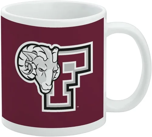 Vista 433 de Taza de cerámica con el logotipo principal de la Universidad Rider, taza de regalo novedosa para café, té y bebidas calientes, 11oz, blanca