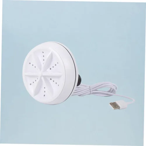 Vista 6 de 1 Unidades USB portátil mini lavadora de lavandería máquina de limpieza de turbina de alta frecuencia para ropa de viaje diseño ligero para fácil
