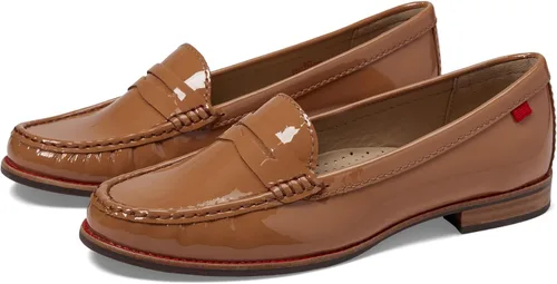 Vista 11 de Mocasines Penny de piel auténtica cómodos sin cordones para mujer