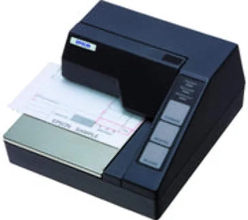 Vista 4 de Epson TM-U295-292 Impresora de Matriz de Punto Resbalón Serial Gris Oscuro (Sin Cable y Fuente de Alimentación) C31C163292