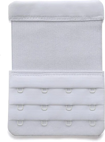Vista 2 de Extensores de brasier para mujer, 4 ganchos, 3 ganchos, 5 ganchos, 2 ganchos, correa de extensión de brasier elástica suave y cómoda