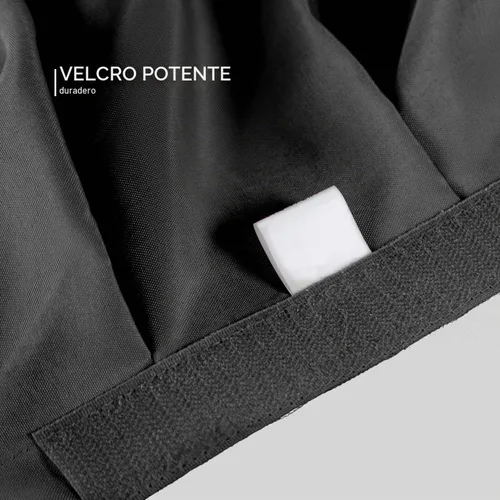 Vista 4 de Surmente Mantel de poliéster de 14 pies para bodas, banquetes o restaurantes (negro)