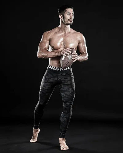 Vista 9 de DRSKIN Men’s Compression Pants (5/4/3 Pack) Quick Dry Tights Leggings Sports Baselayer Running Gym Workout Negro