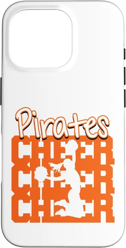Vista 20 de Pirates Cheer Back to School Cheerleading Spirit O Case for iPhone 16