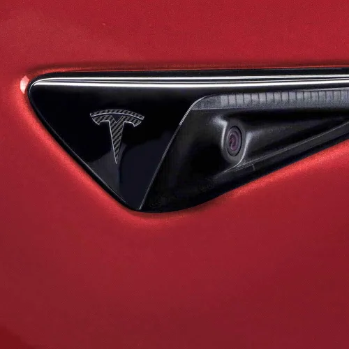 Vista 4 de IPG Compatible con Tesla Modelo 3 Juego de calcomanías (Set de 9 logotipos) Adhesivos para personalizar tu vehículo