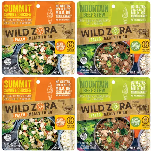 Vista 10 de Comida preparada paleo Wild Zora (porción individual)