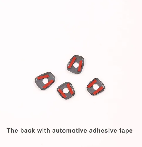 Vista 9 de 4 unids ABS plástico para BMW X3 X4 G01 G02 2018-2020 puerta cerradura cubierta Trim Accesorios
