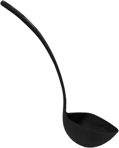 Vista 5 de Home Basics Mango curvado de nailon flexible, resistente al calor, antiadherente para hornear, freír, asar a la parrilla, cocinar, caldera