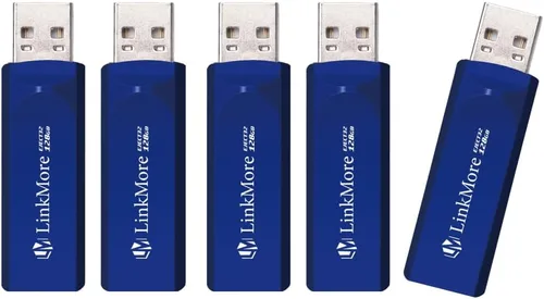 Vista 7 de LinkMore Unidad flash USB 3.2 de 64 GB EJECT32, velocidad de lectura de hasta 100 MB/s, diseño retráctil