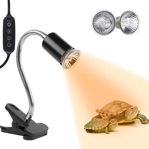 Vista 9 de LUCKY HERP Paquete de 4 bombillas de luz para reptiles UVA UVB de 25W, bombillas de lámpara de calor para reptiles y anfibios, bombilla de luz