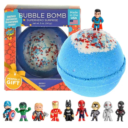 Vista 21 de TNT Creeper - Bomba de baño para niños con figura sorpresa de constructor de bloques en el interior (paquete de 1) - Bomba de mina de burbujas