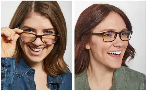 Vista 5 de Readerest Blue Light Reading Glasses - Lightweight Computer Glasses w/Spring Hinges - UV Protection, Anti Glare & Eye Strain