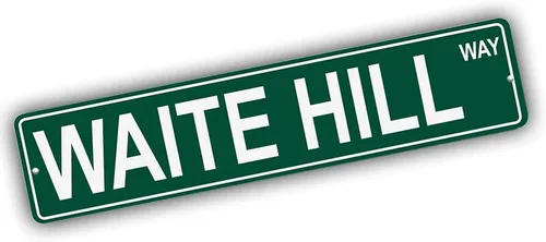 Vista 273 de Ohio Mountains Pick Your Mountain Compatible/repuesto para Acme Hill United States Mountain aluminio metal metal metal estilo letrero de calle