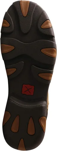 Vista 4 de Twisted X Moc Toe Botas de senderismo para hombres - Silla de montar angustiada