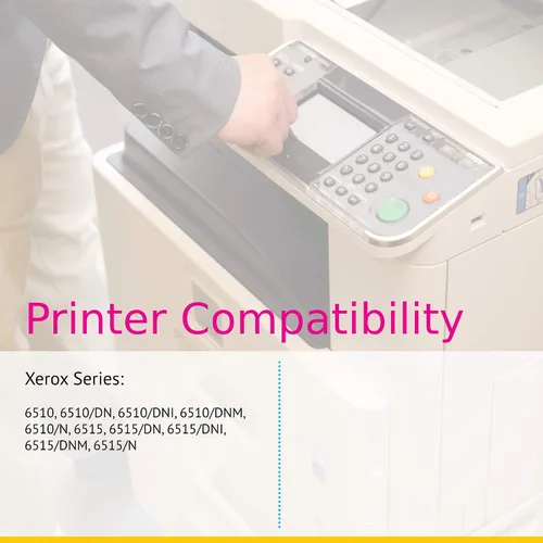 Vista 5 de CS - Cartucho de tóner compatible con Phaser 6510/WorkCentre 6515 106R03691 Magenta para Phaser 6510 WorkCentre 6515